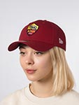 Бейсболка NEW ERA арт. 60572397 AS Roma Serie A (красный)